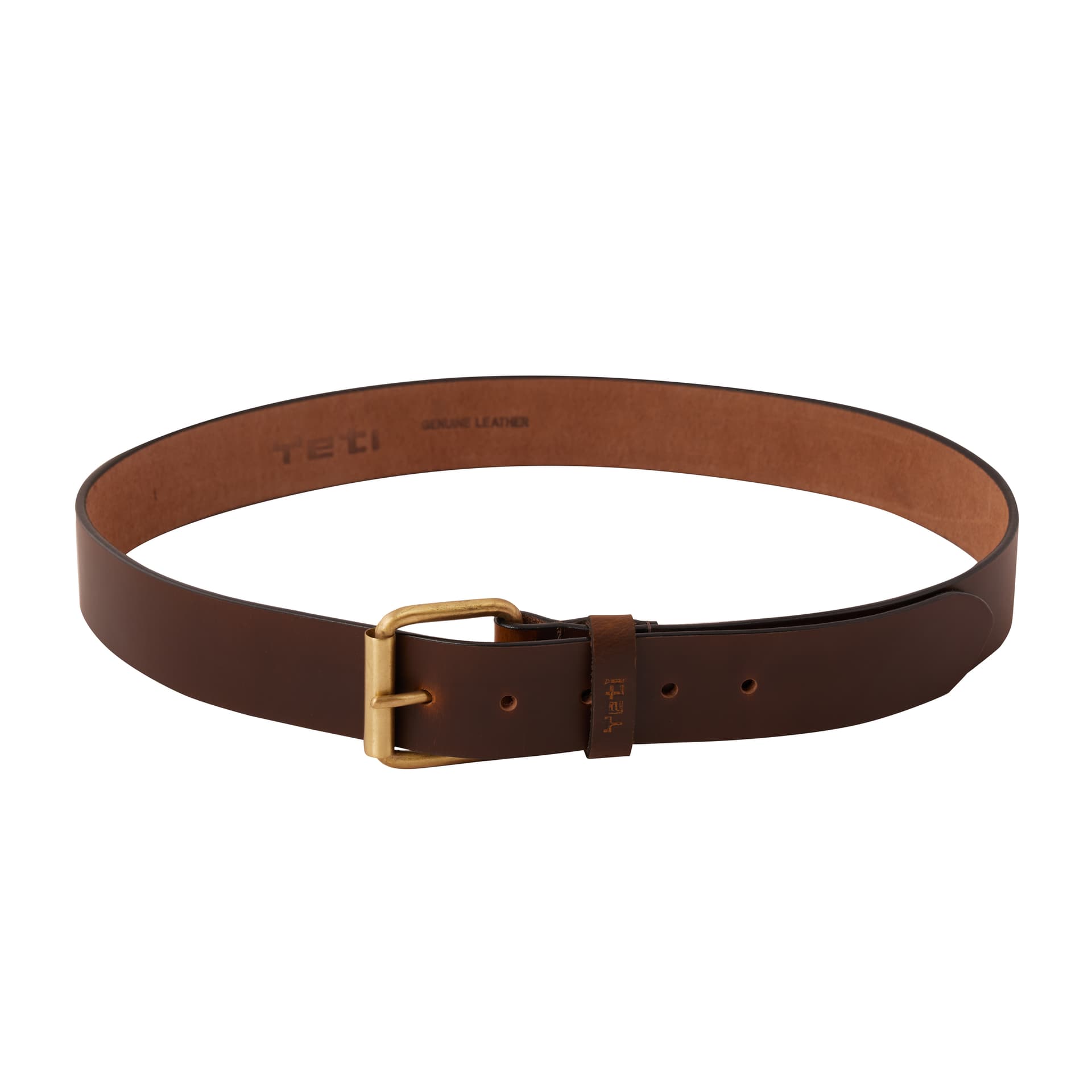 Premium Brown Genuine Leather Men's Belt view 4