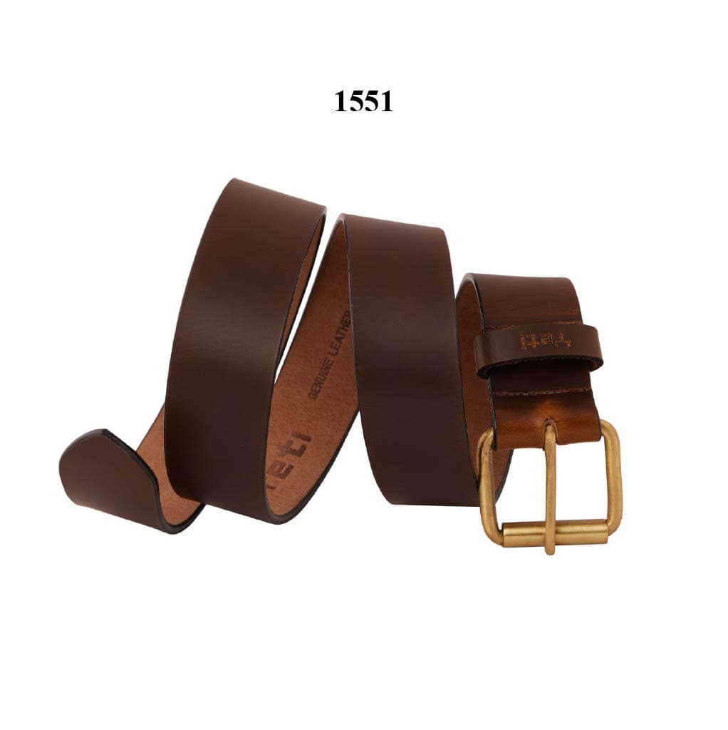 Premium Brown Genuine Leather Men's Belt view 1