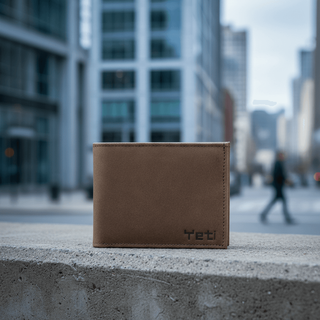 Vintage Leather Bifold Wallet