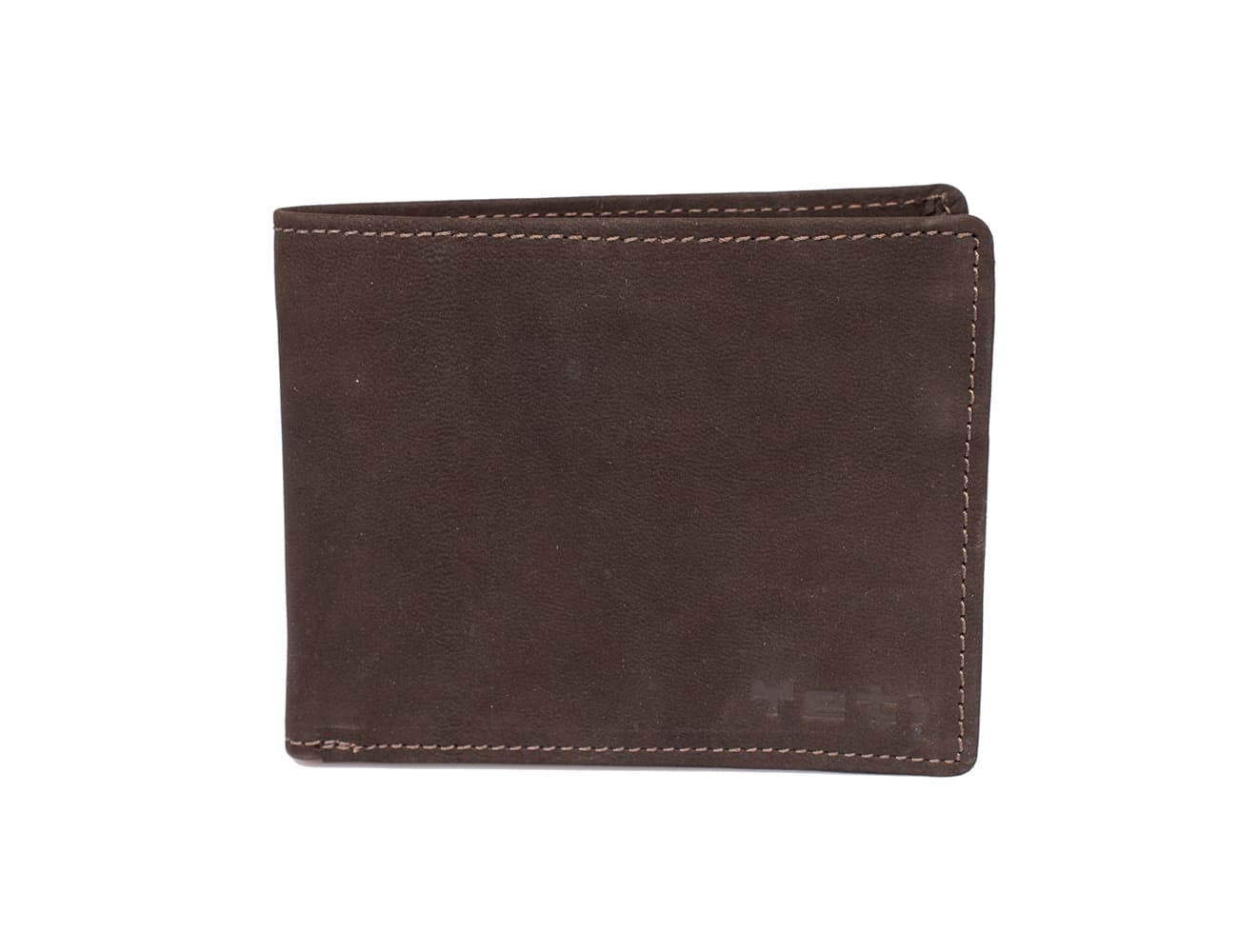 Classic Leather Bifold Wallet with ID Window