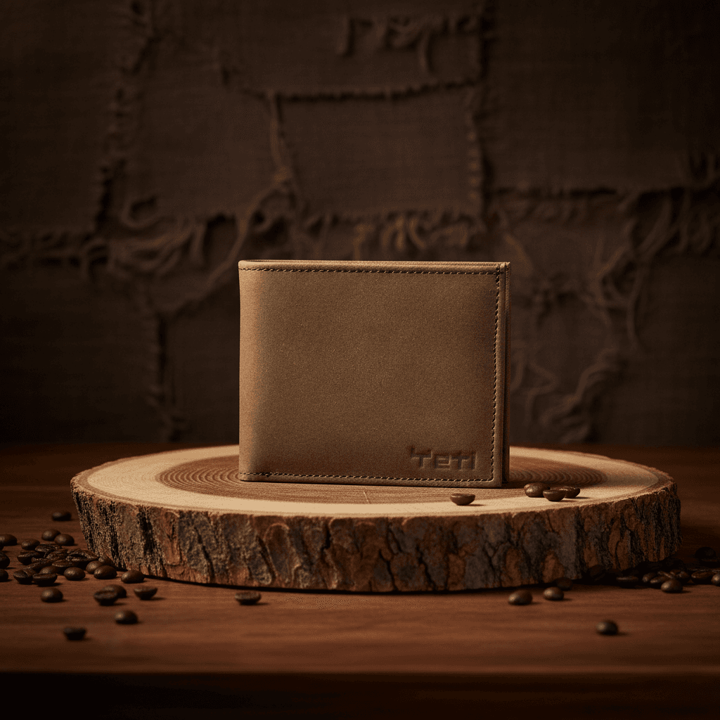 Premium Brown Leather Bifold Wallet