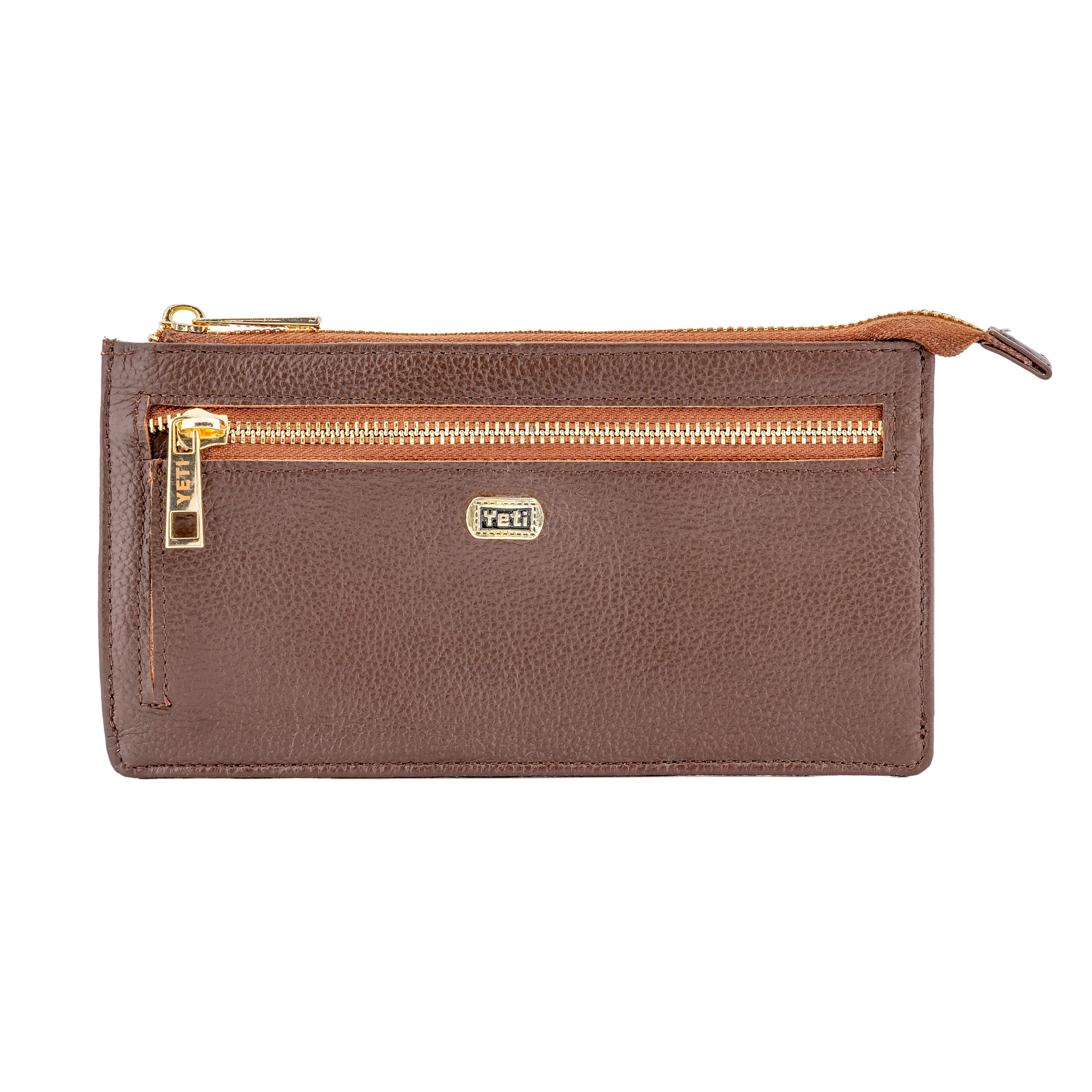 Premium Leather Zip Organizer Wallet